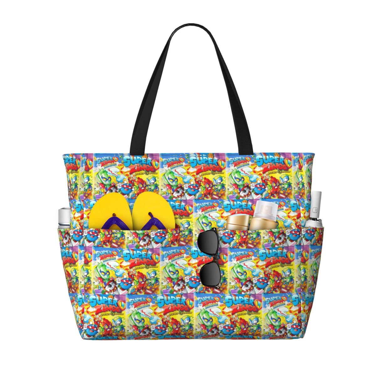 New Super Zings Cartoon Game S - Yoga Fitness Tote recension och pris