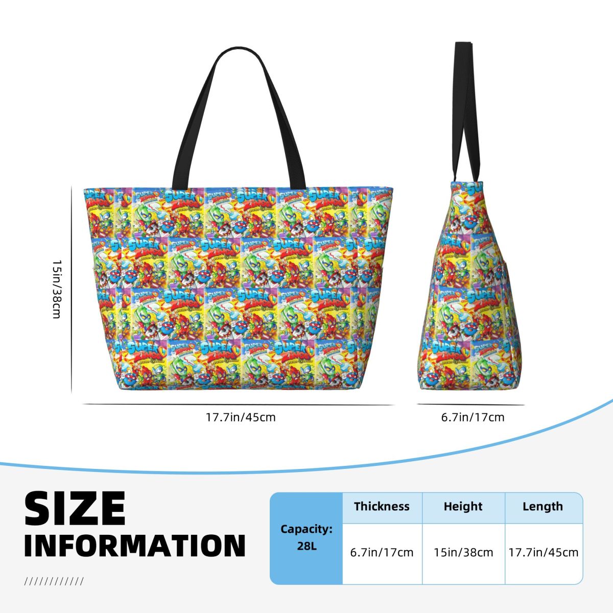 New Super Zings Cartoon Game S - Yoga Fitness Tote recension och pris