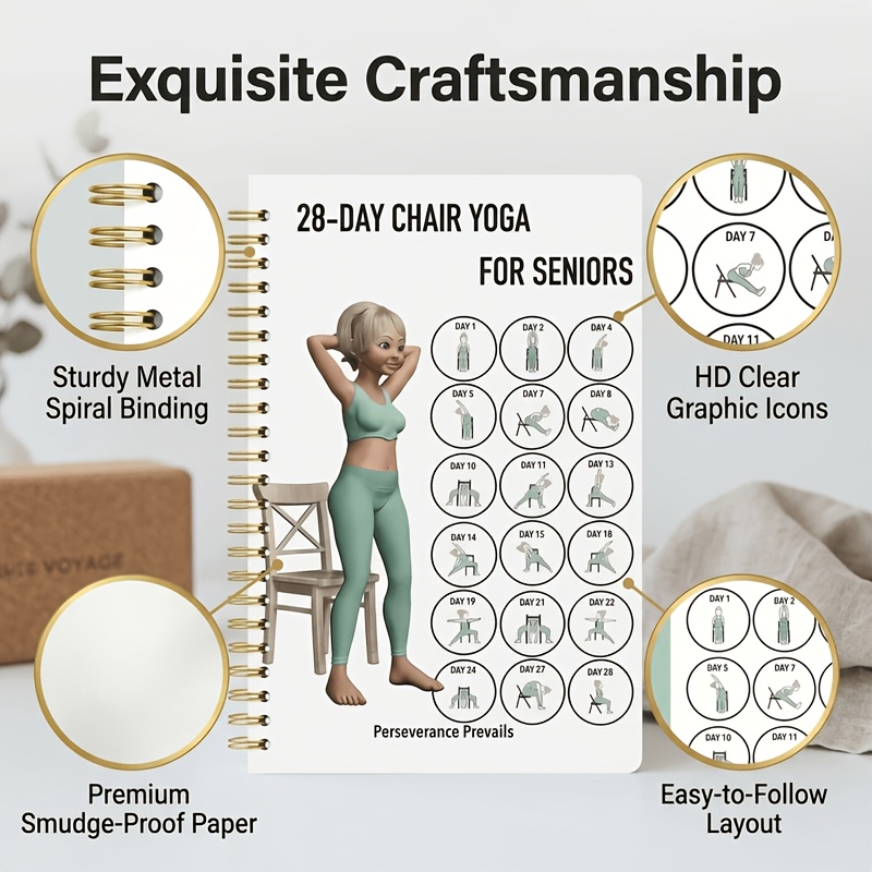 Silver Age Chair Yoga Guide: 2 - Yoga Daily Fitness recension och pris
