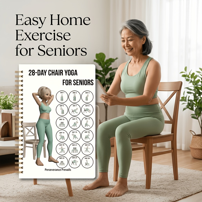 Silver Age Chair Yoga Guide: 2 - Yoga Daily Fitness recension och pris