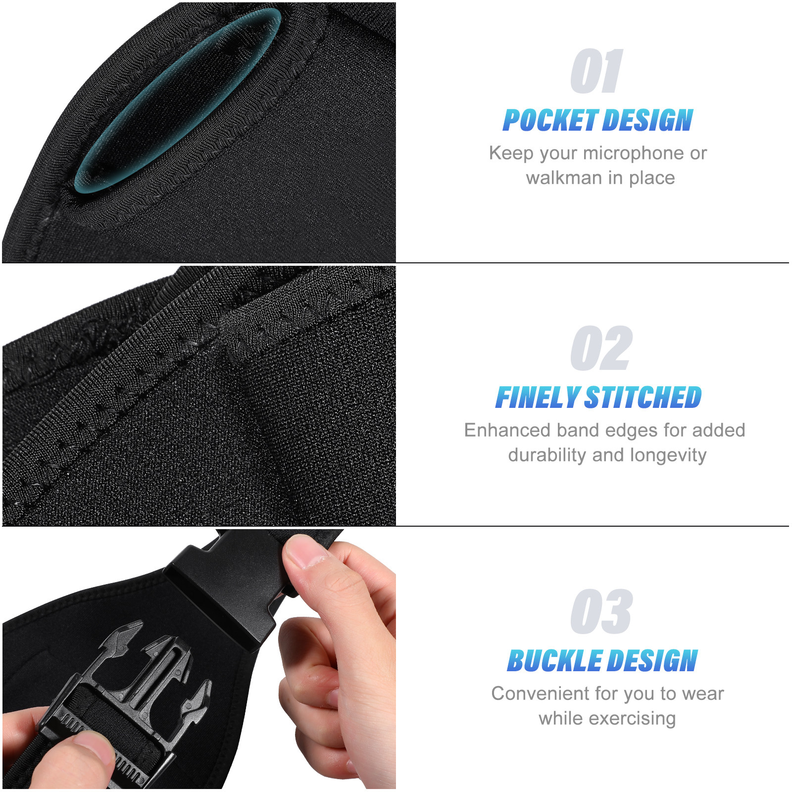 Professional Mic Belt for Fitn - Yoga And Fitness Instructor recension och pris