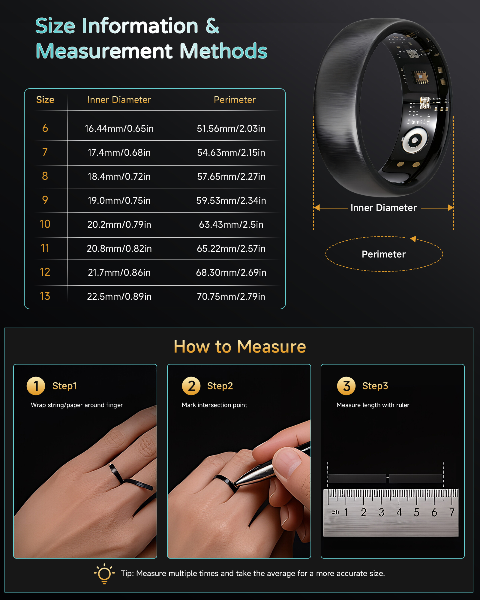 AURA Matt Smart Ring Fitness S - Gymnastics Rings recension och pris