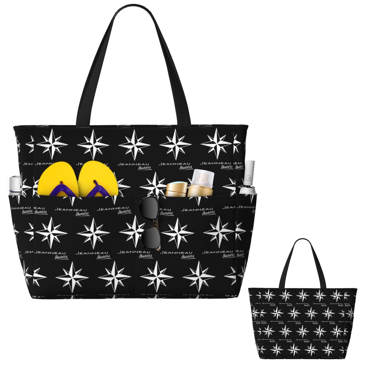Jeanneau Yachts Beach Tote Bag - Yoga Fitness Tote recension och pris
