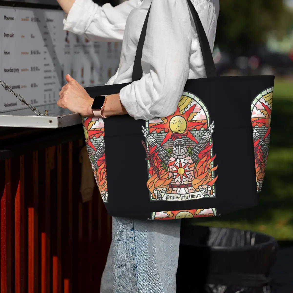 Dark Soul Praise The Sun Beach - Yoga Fitness Tote recension och pris