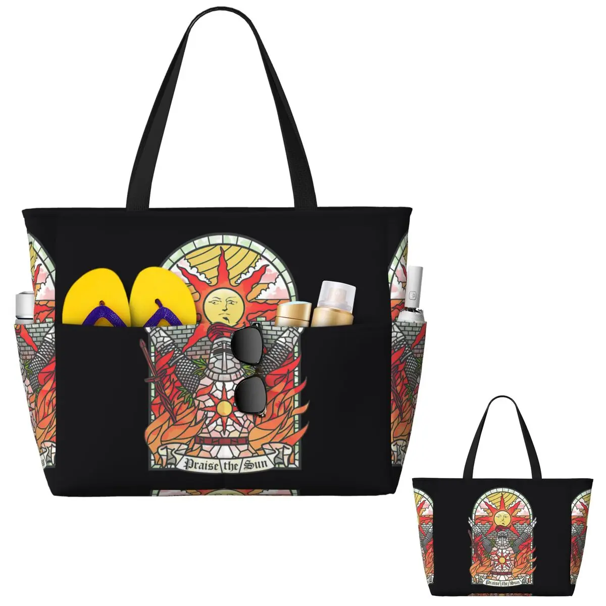 Dark Soul Praise The Sun Beach - Yoga Fitness Tote recension och pris