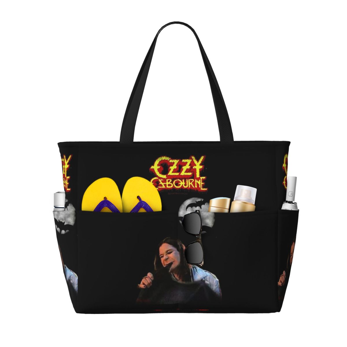 Ozzy Osbourne Merch Beach Tote - Yoga Fitness Merch recension och pris