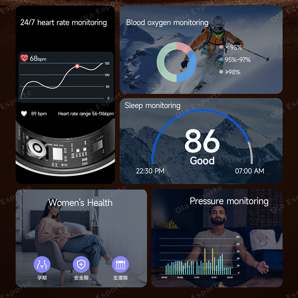 Newest Smart Ring Call Message - Gymnastics Rings recension och pris