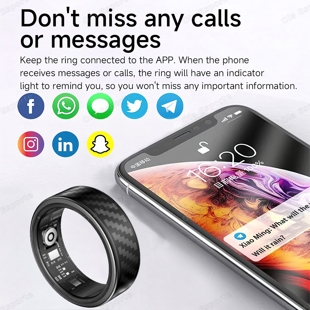 Newest Smart Ring Call Message - Gymnastics Rings recension och pris
