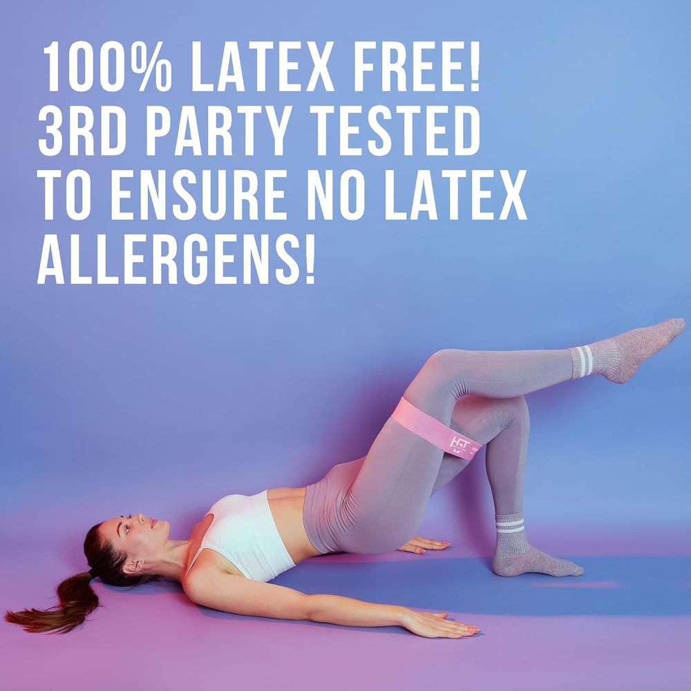 Resilient Booty Bands - Latex- - Yoga Fitness Resiliation recension och pris