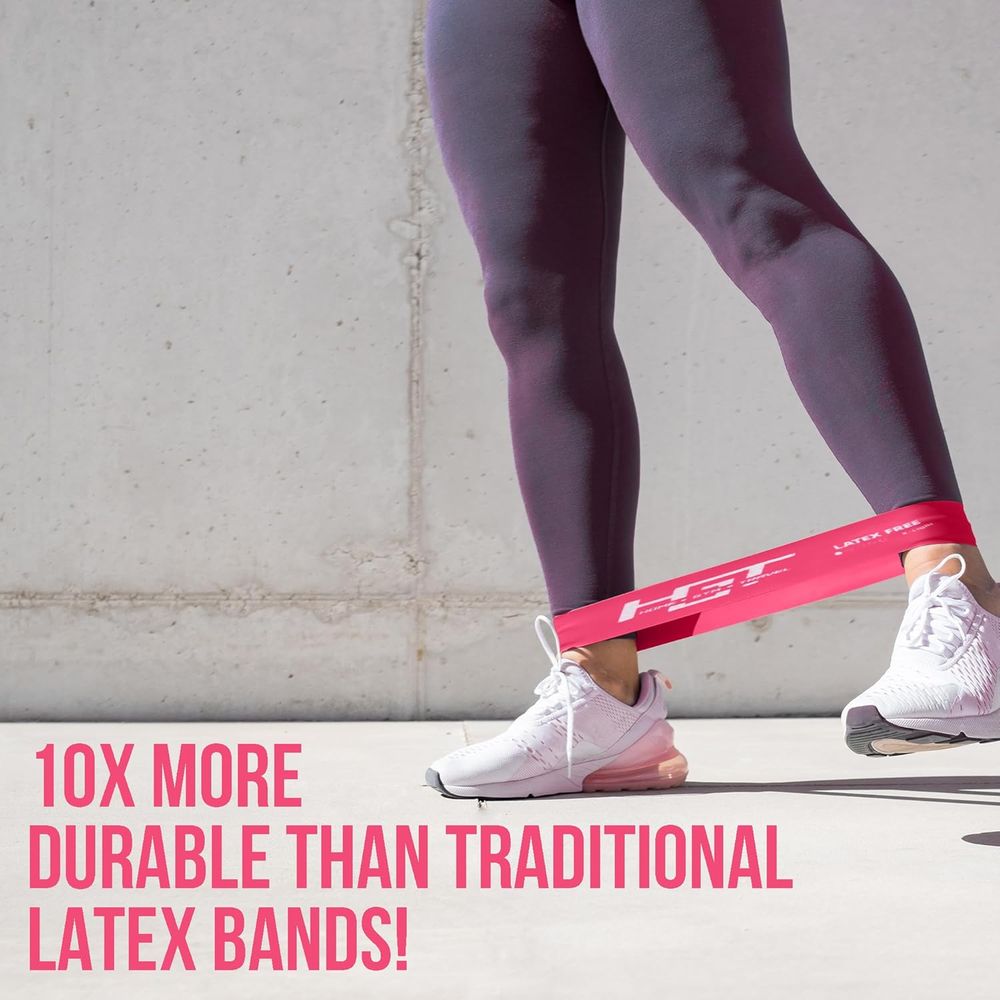 Resilient Booty Bands - Latex- - Yoga Fitness Resiliation recension och pris