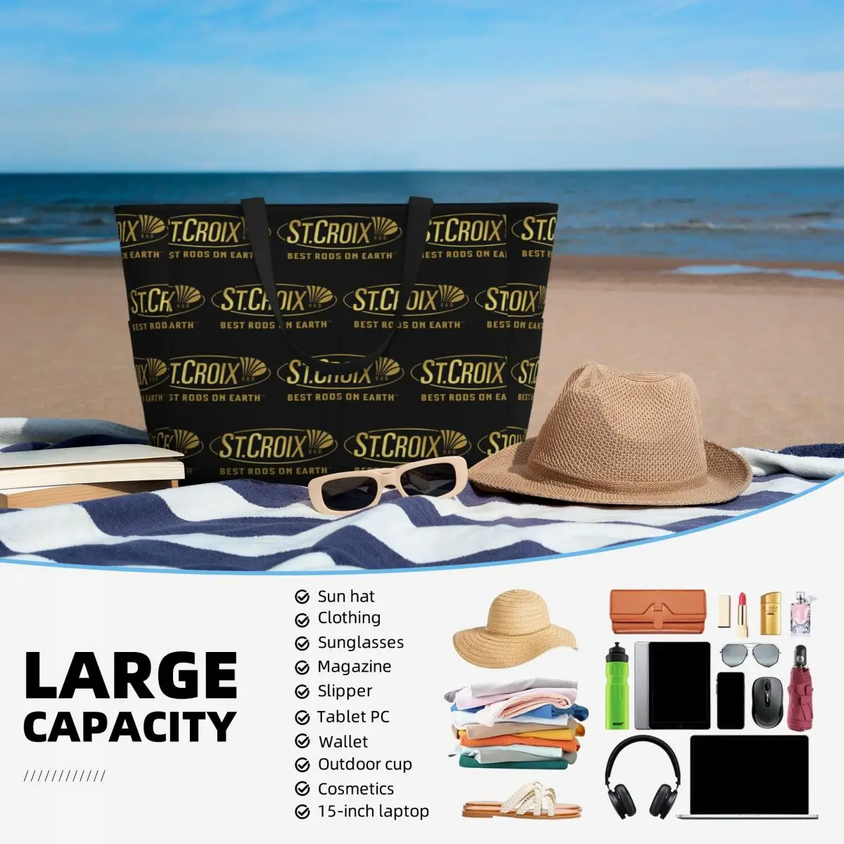Life Love St Croix Merch Beach - Yoga Fitness Merch recension och pris