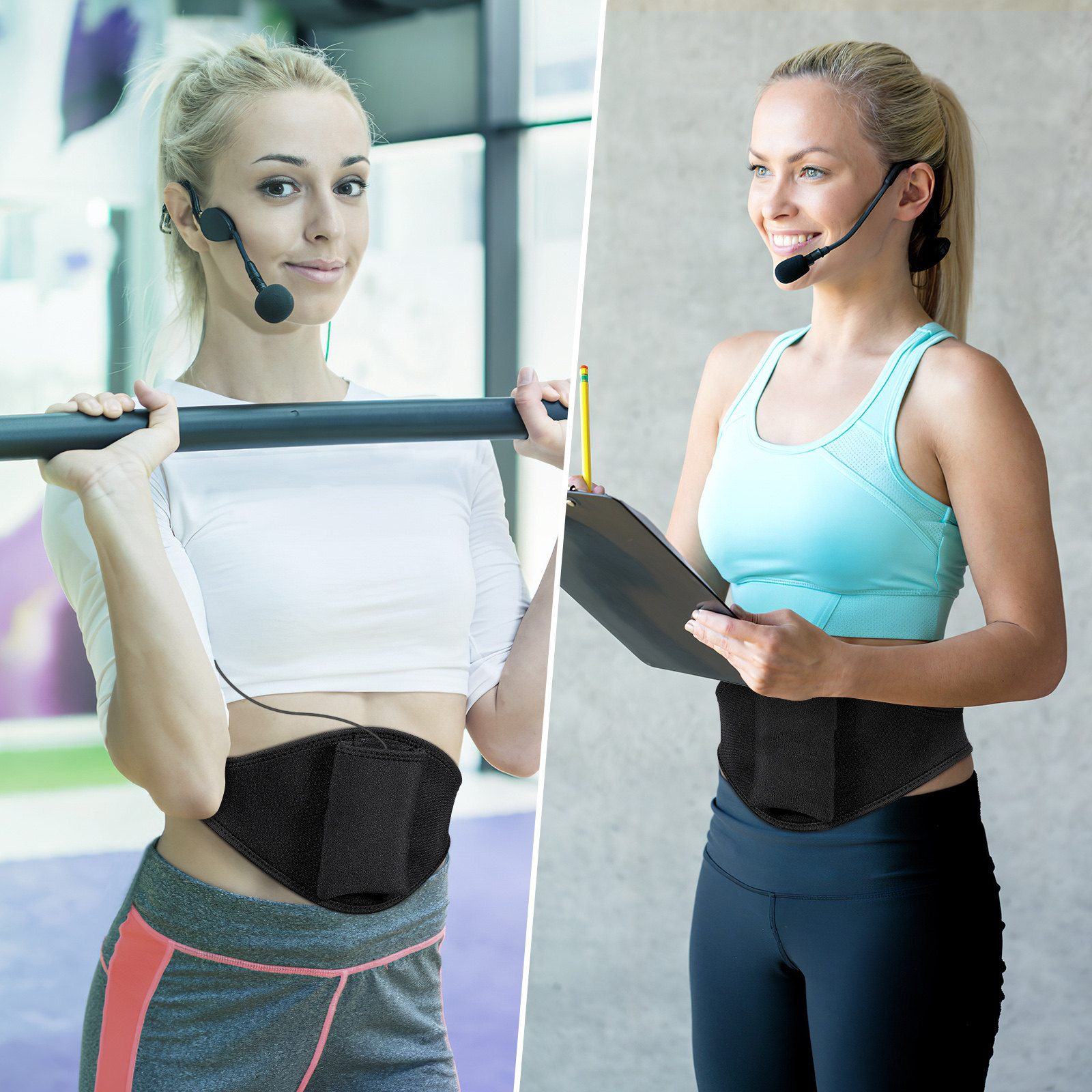 Premium Mic Belt for Fitness I - Yoga And Fitness Instructor recension och pris