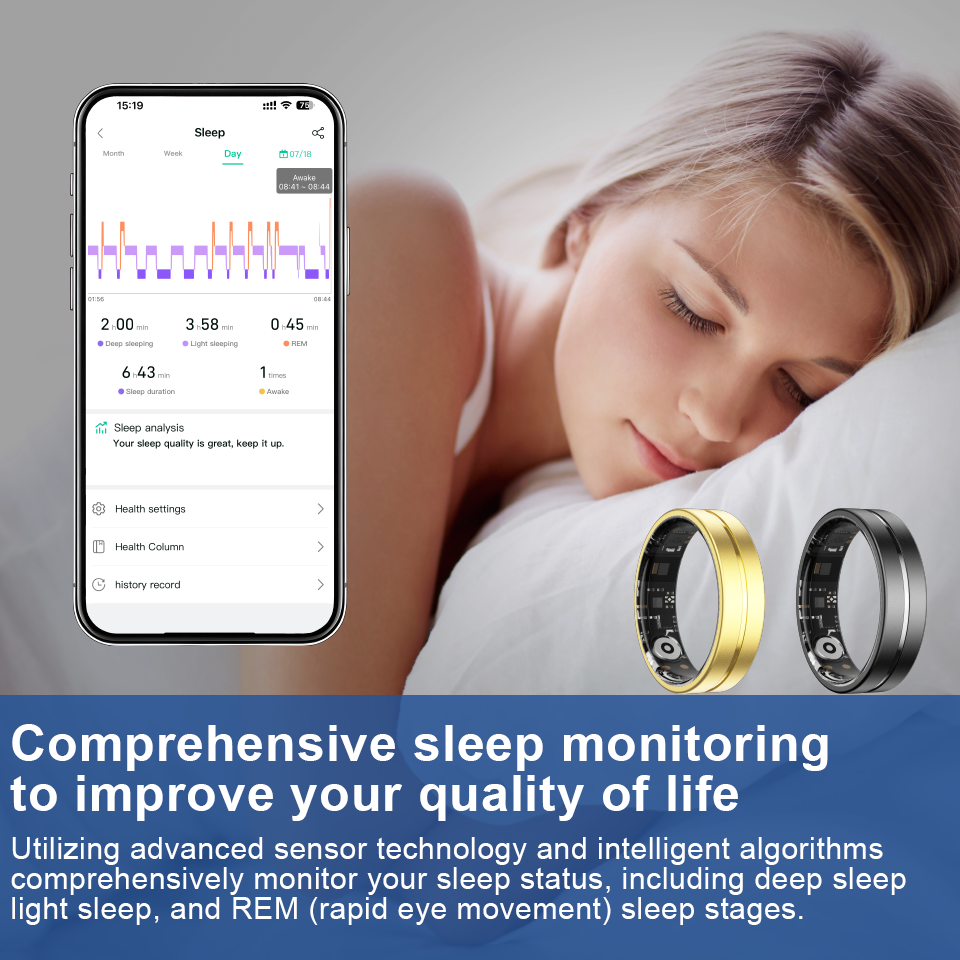 Smart Rings Health Monitor Sle - Gymnastics Rings recension och pris