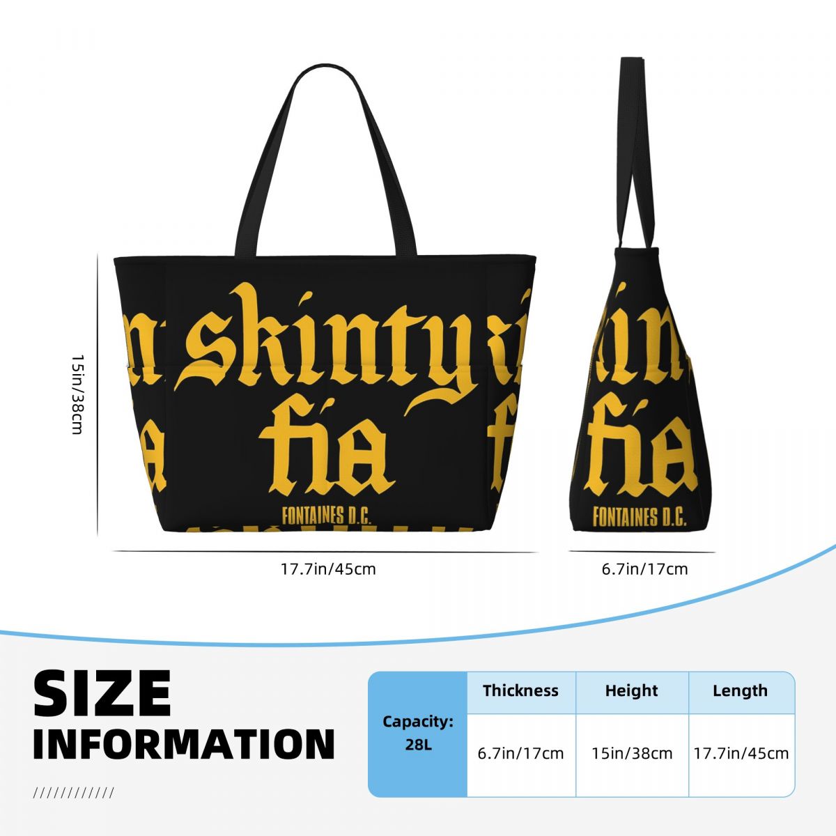 Fontaines DC Merch Skinty Fia  - Yoga Fitness Merch recension och pris