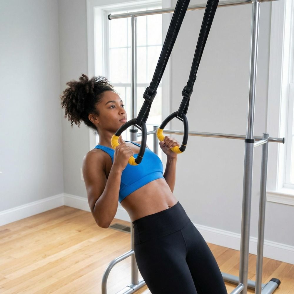 1 Pair Premium No-Punch Gymnas - Gymnastics Rings recension och pris
