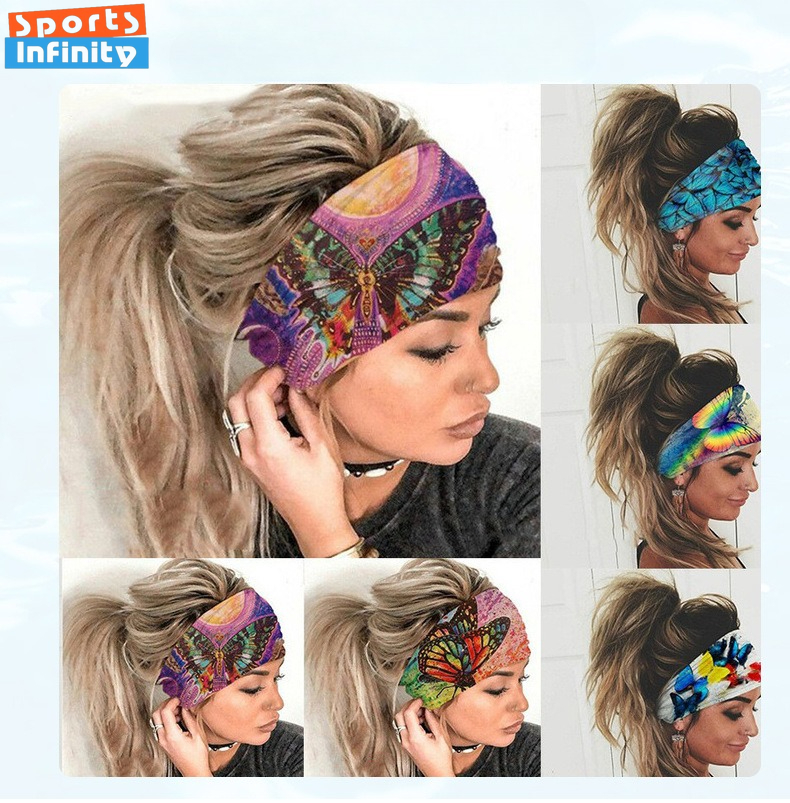 Sunflower Printed Elastic Wide - Yoga Daily Fitness recension och pris